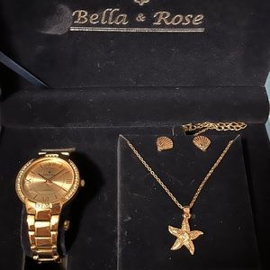 Rose Gold Jewelry Set